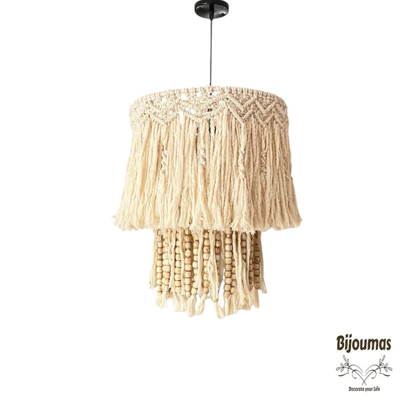 Sasha- Handmade Boho Macrame Chandelier