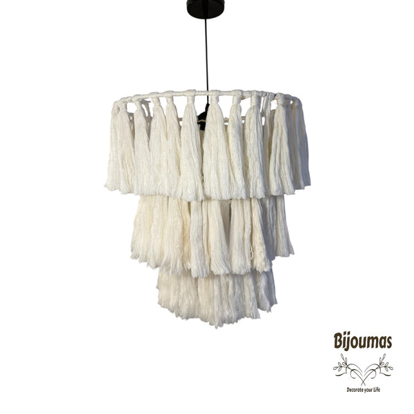 Jullie- Handmade Boho Macrame Chandelier