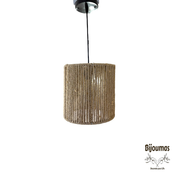 Hazel- Boho Jute Pendant Light