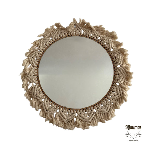 Lana- Handmade Boho Wall Macrame Mirror