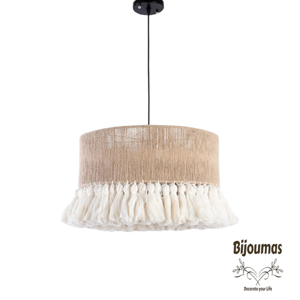 Jasmine- Boho Jute Chandelier