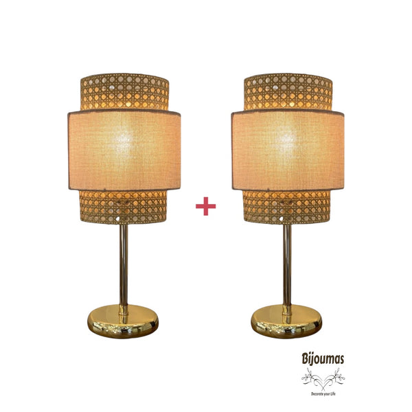 Bundle of Two Dovie Boho Table Lamp