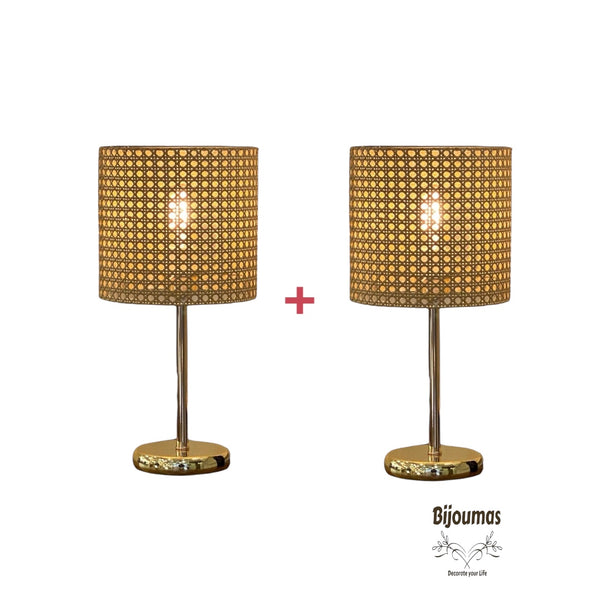 Bundle of Two Amelia Boho Table Lamp